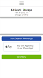 Mobile Screenshot of chicagoejsushi.com